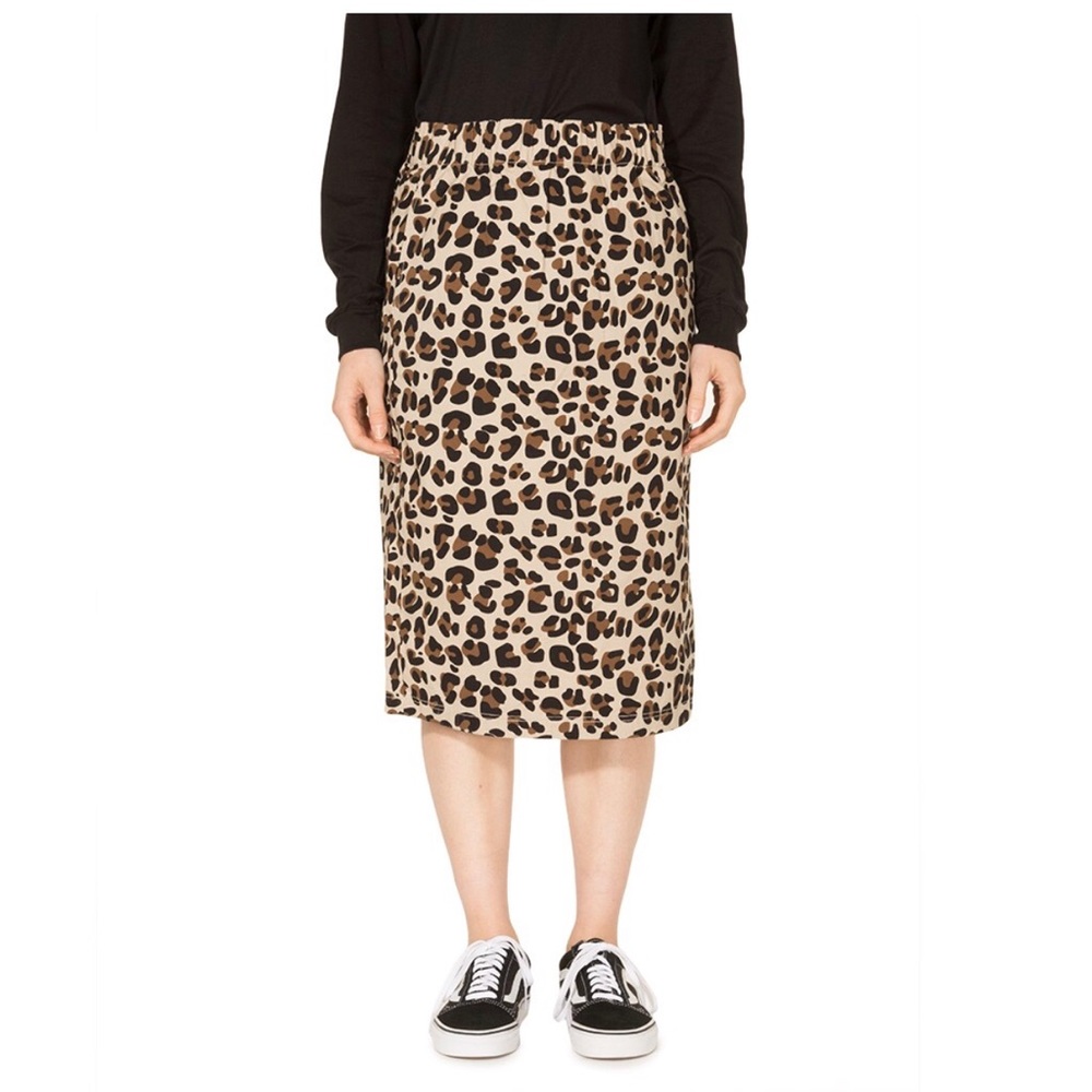 Stussy Cheetah Midi Skirt